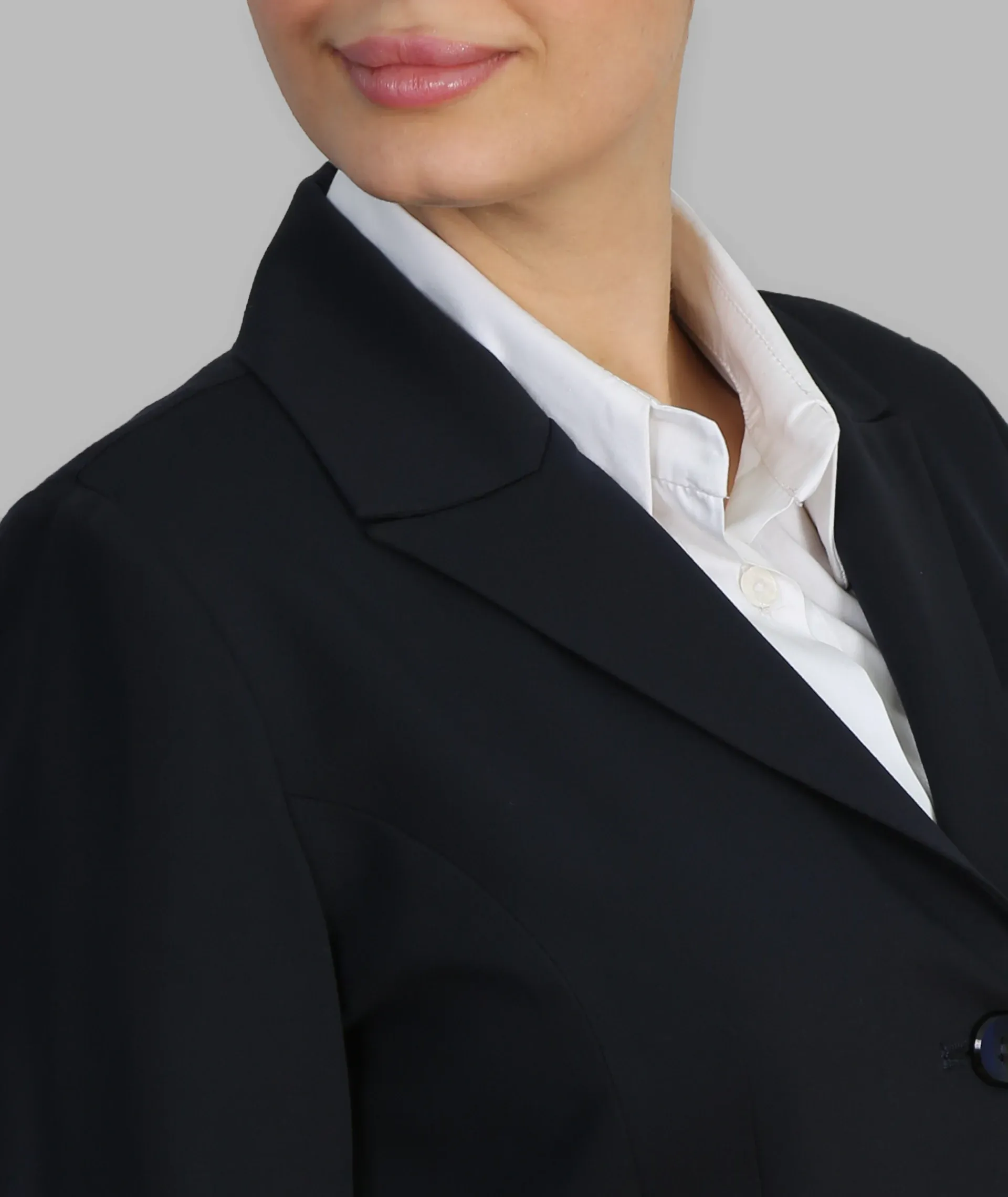 مانتو شلوار یقه بلیزر آویسا